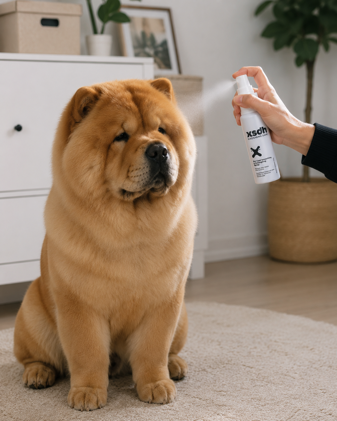 Spray Alisador y Desenredante para Mascotas